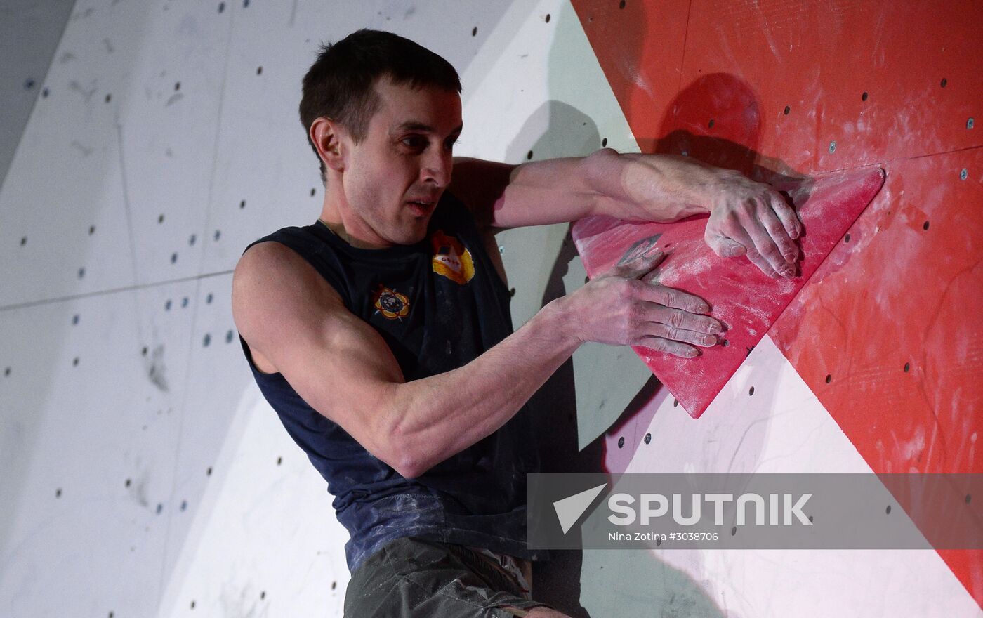 3rd Winter Military Games. Sport climbing. Bouldering