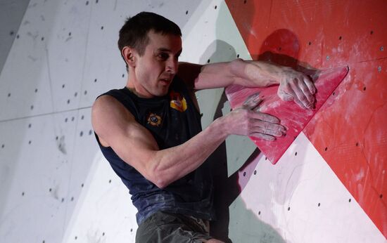 3rd Winter Military Games. Sport climbing. Bouldering