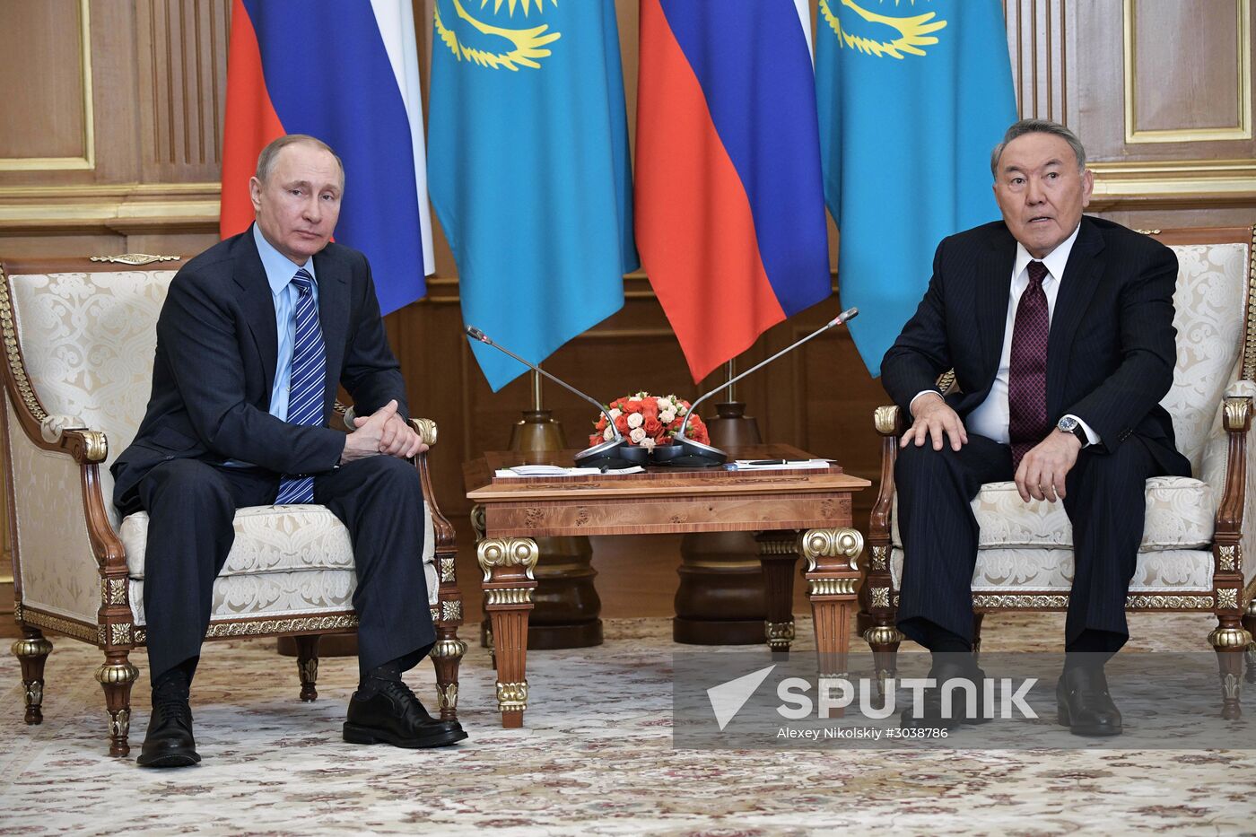 Russian President Vladimir Putin visits Kazakhstan