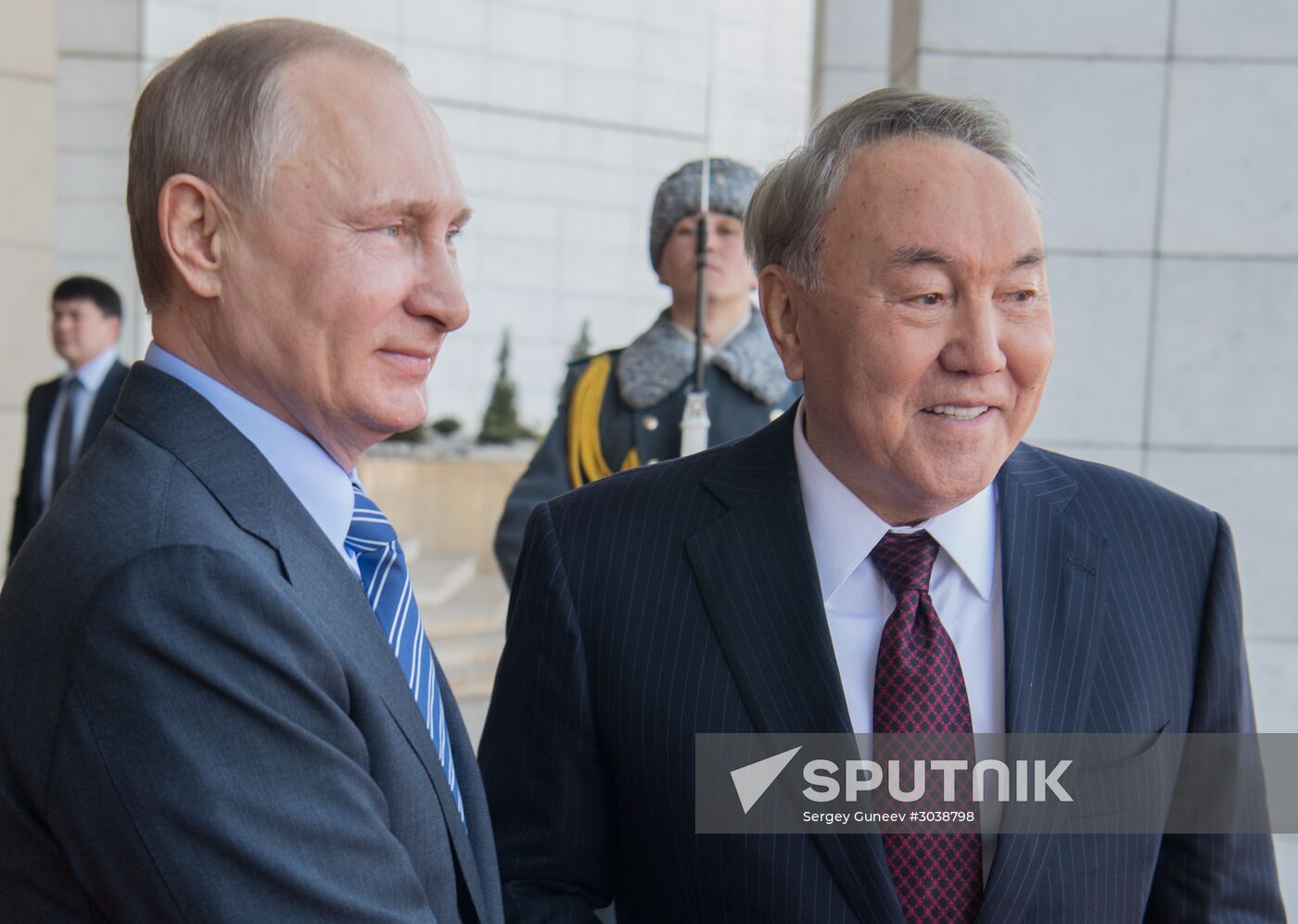 Russian President Vladimir Putin visits Kazakhstan