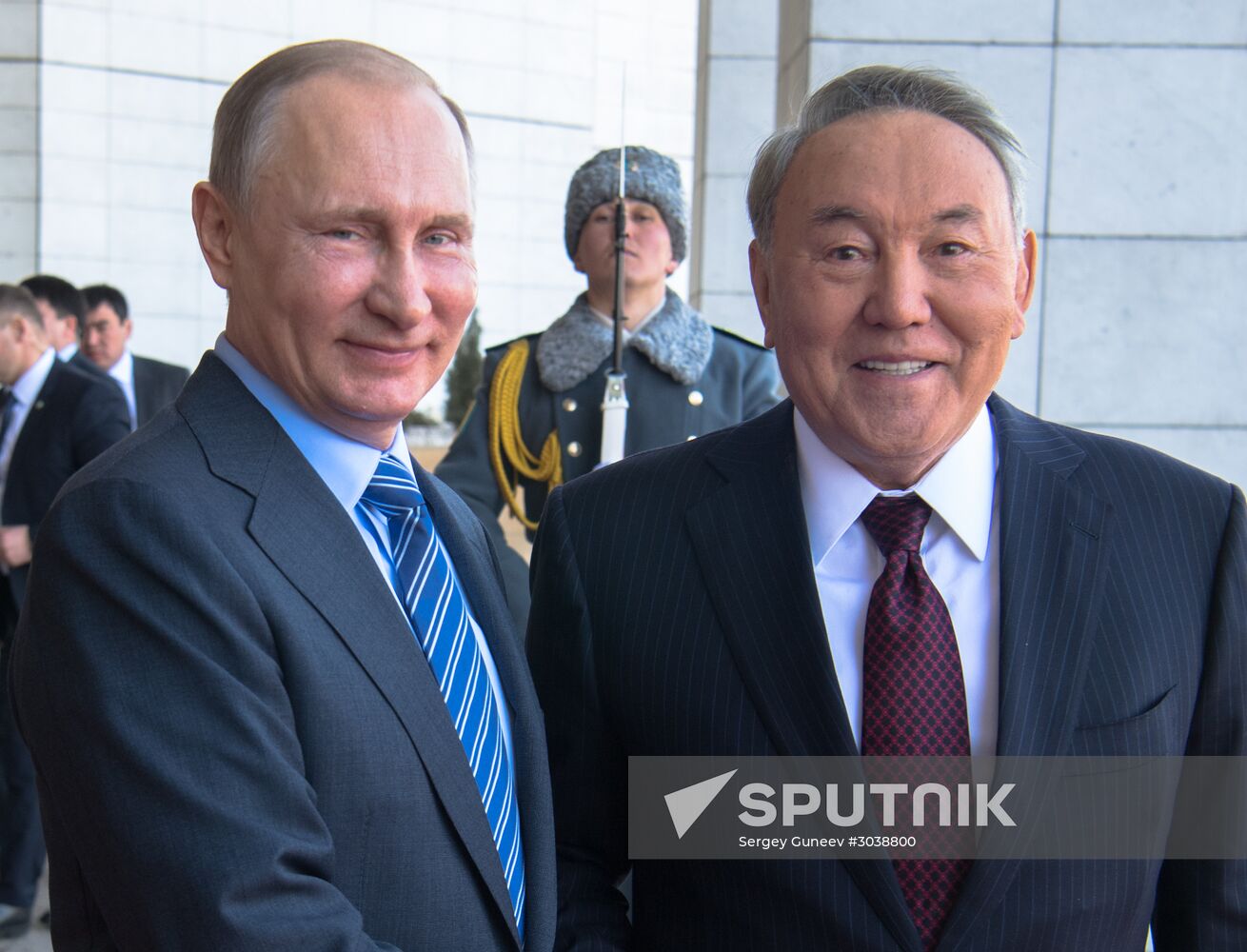 Russian President Vladimir Putin visits Kazakhstan