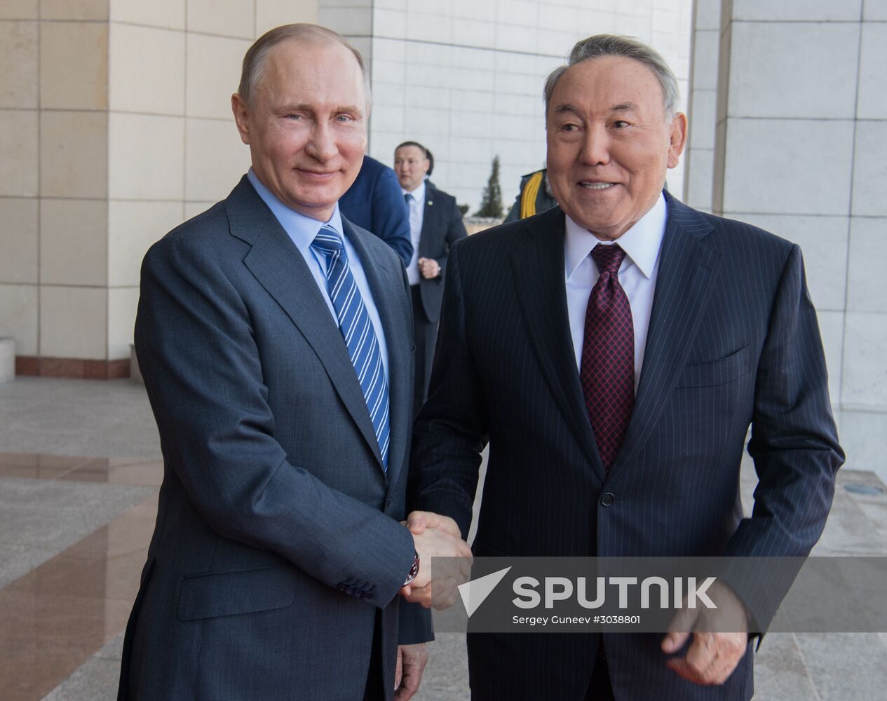 Russian President Vladimir Putin visits Kazakhstan