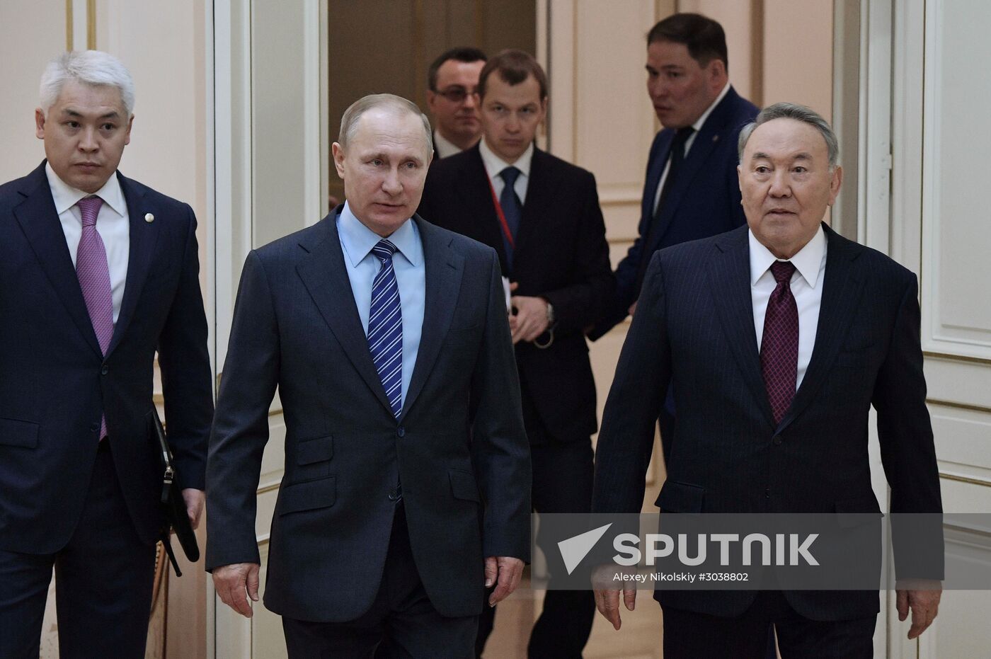 Russian President Vladimir Putin visits Kazakhstan