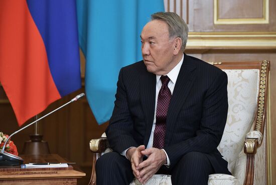 Russian President Vladimir Putin visits Kazakhstan