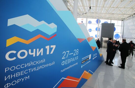 Russian Investment Forum in Sochi. Day One