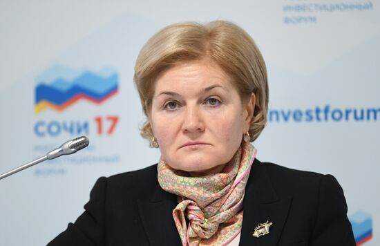 Russian Investment Forum in Sochi. Day One