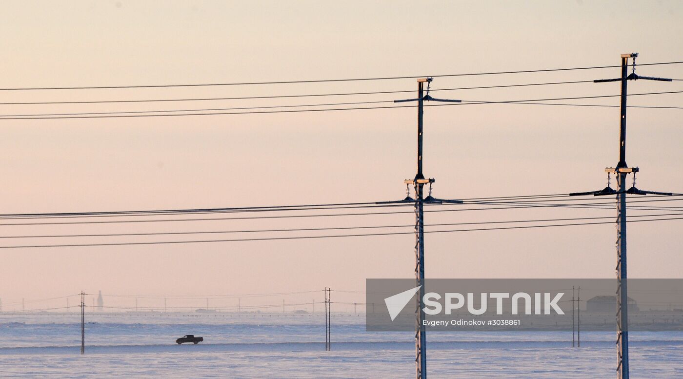 Building liquefied natural gas plant Yamal LNG