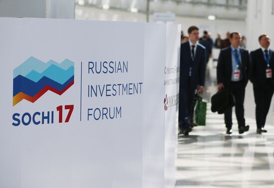 Russian Investment Forum in Sochi. Day 1