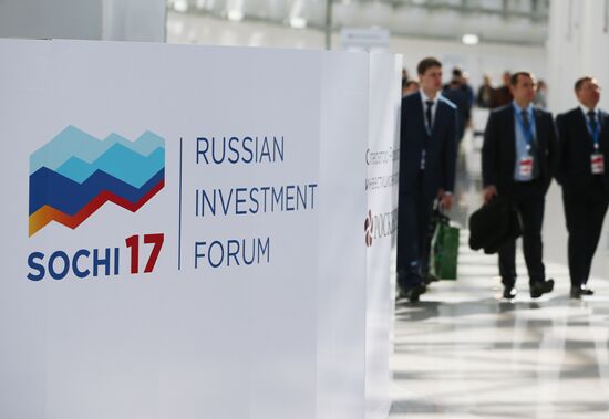 Russian Investment Forum in Sochi. Day 1