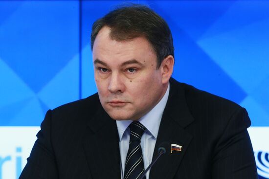 News conference on participation of Russian delegation in meeting of OSCE Parliamentary Assembly