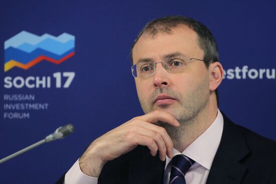 Russian Investment Forum in Sochi. Day One