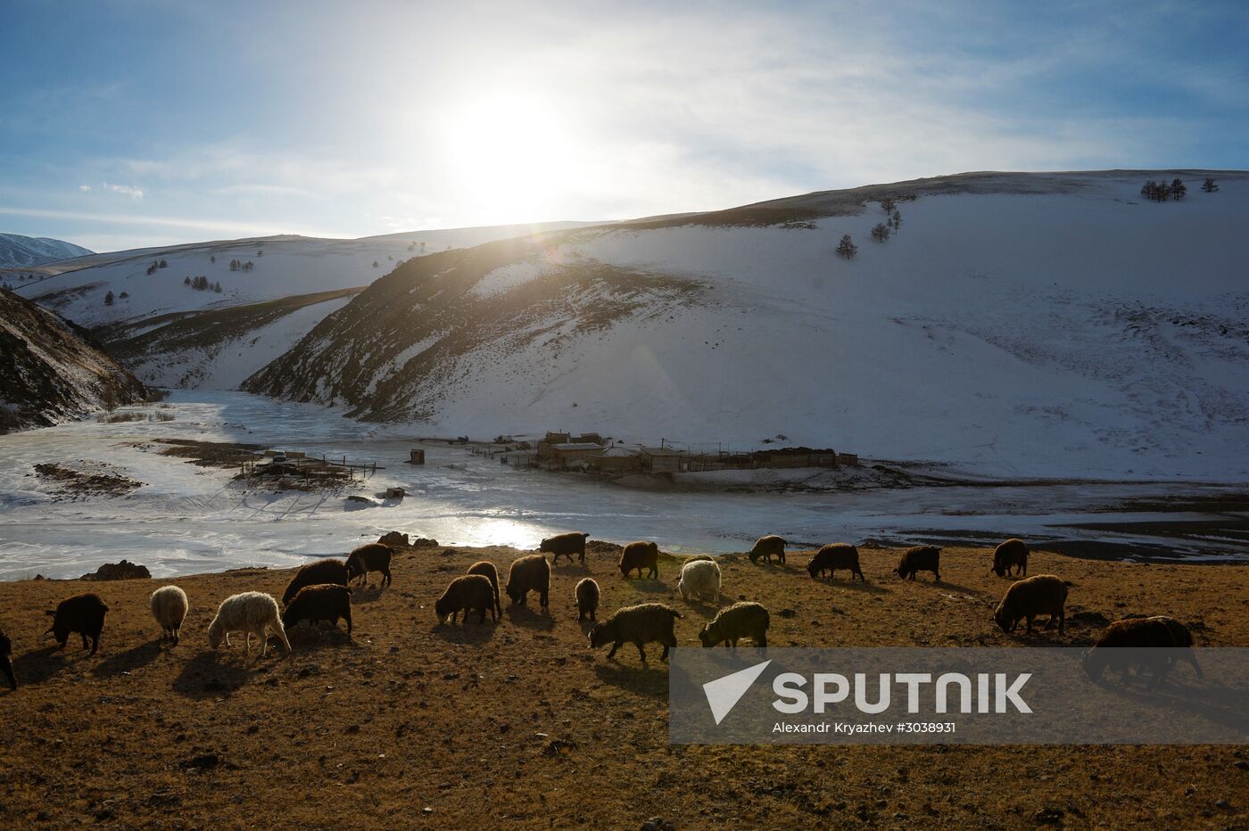 Kosh-Agach district in Republic of Altai