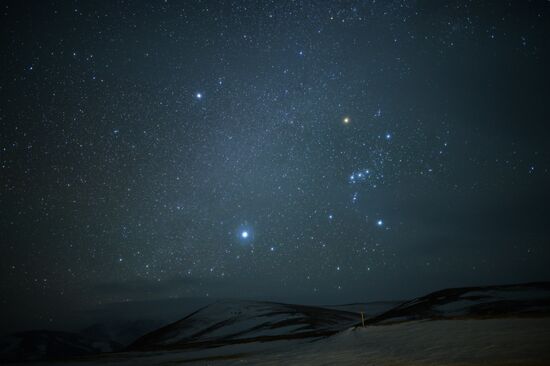 Kosh-Agach district in Republic of Altai