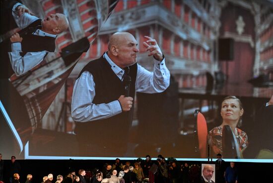 Farewell ceremony for actor Alexei Petrenko in House of Film