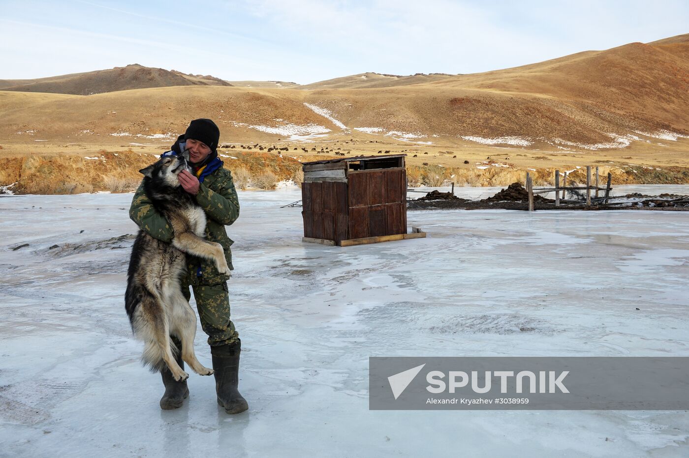 Kosh-Agach district in Republic of Altai