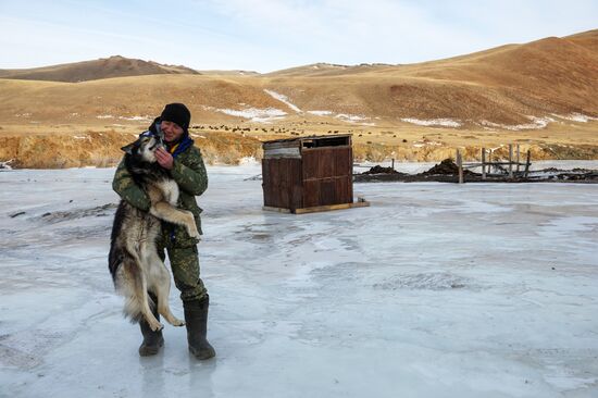Kosh-Agach district in Republic of Altai