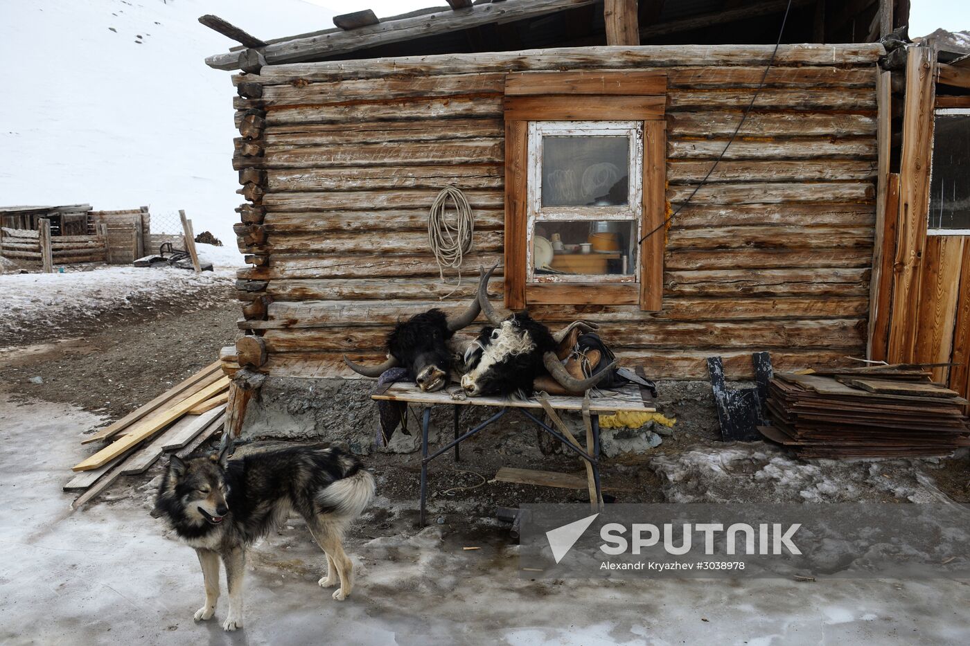 Kosh-Agach district in Republic of Altai