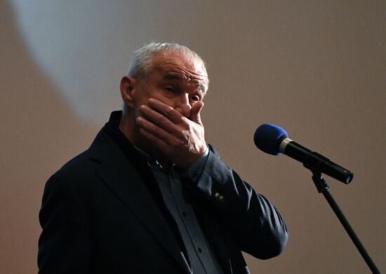 Farewell ceremony for actor Alexei Petrenko in House of Film