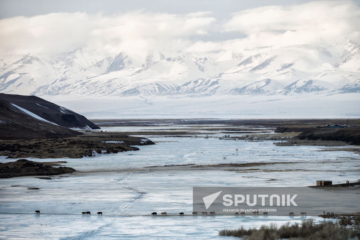 Kosh-Agach district in Republic of Altai