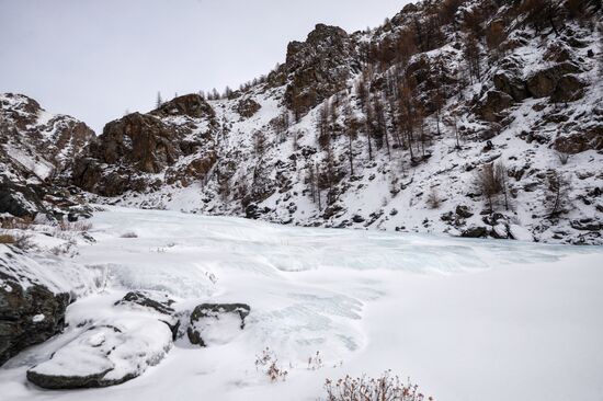 Kosh-Agach district in Republic of Altai