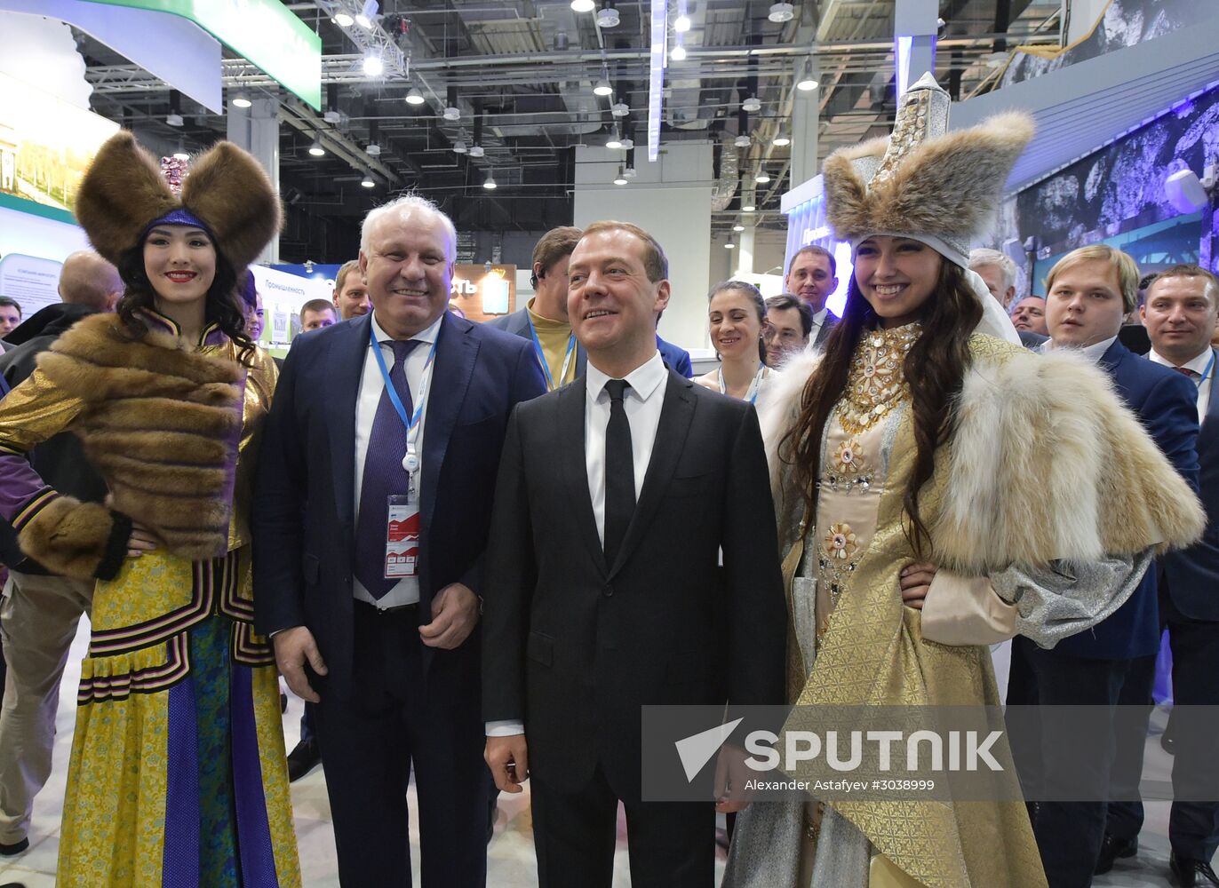 Russian Prime Minister Dmitry Medvedev participates in Russian Investment Forum