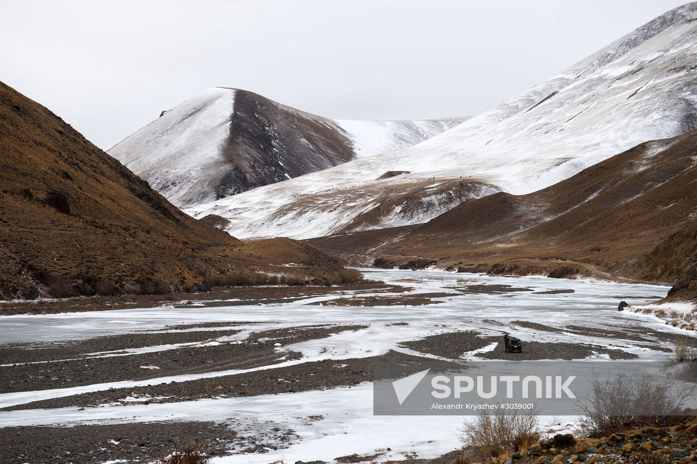 Kosh-Agach district in Republic of Altai