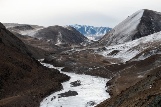 Kosh-Agach district in Republic of Altai