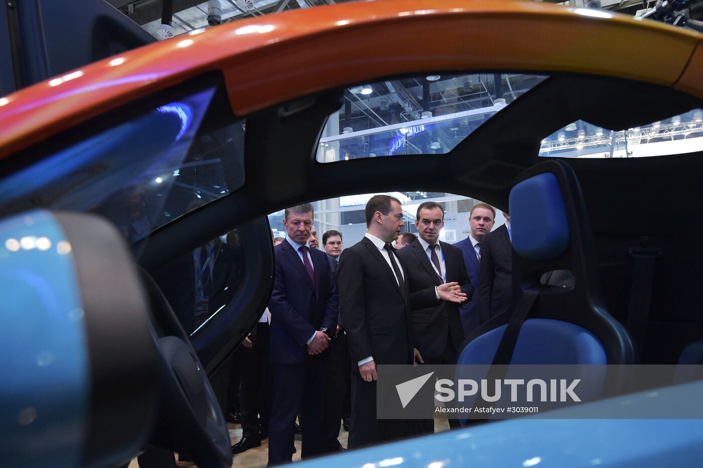 Russian Prime Minister Dmitry Medvedev participates in Russian Investment Forum