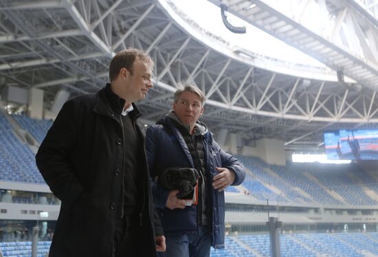 FIFA commission tours Krstovsky Stadium
