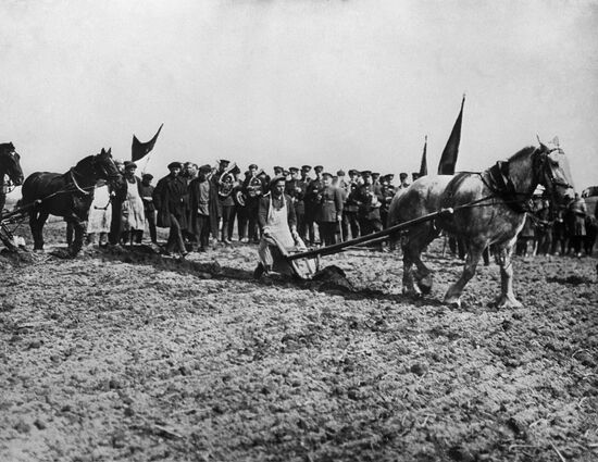 First furrow