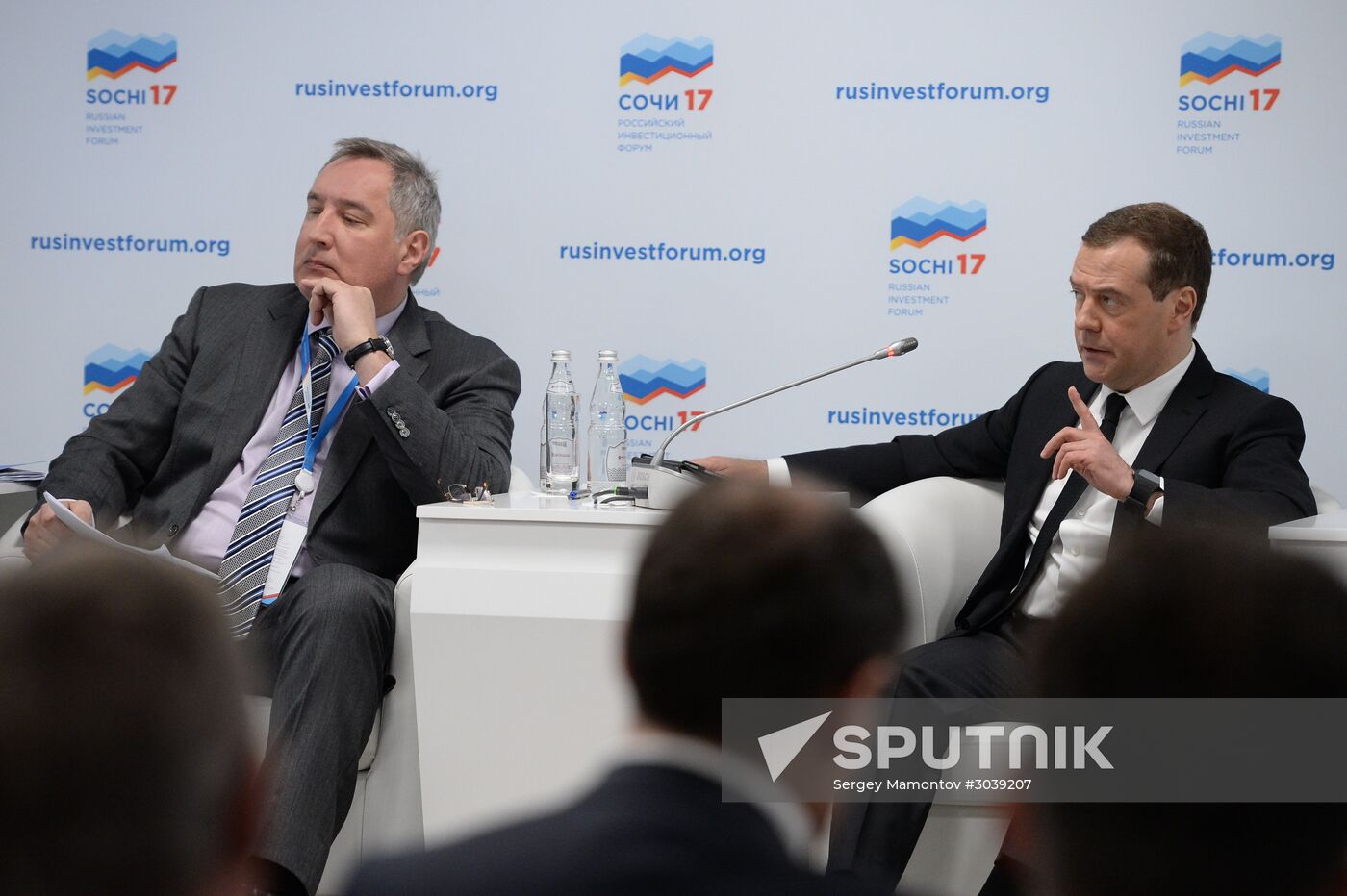 Russian Prime Minister Dmitry Medvedev participates in Russian Investment Forum