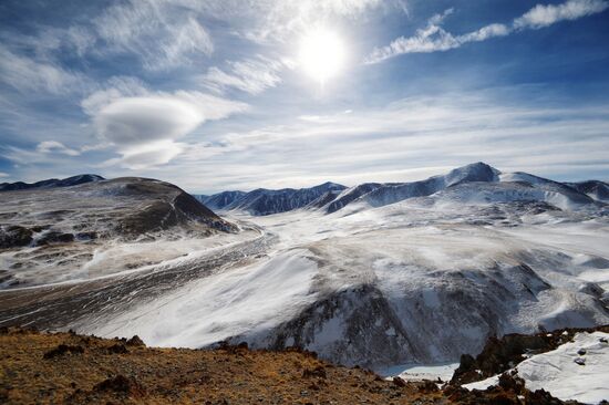 Kosh-Agach district in Republic of Altai