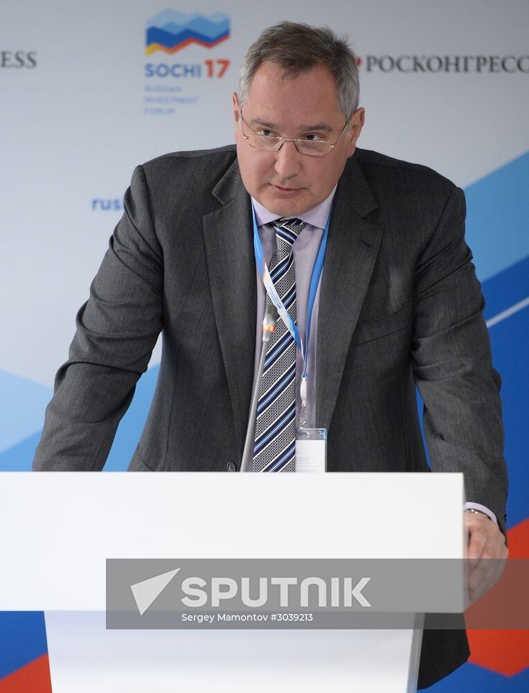 Russian Investment Forum in Sochi. Day One