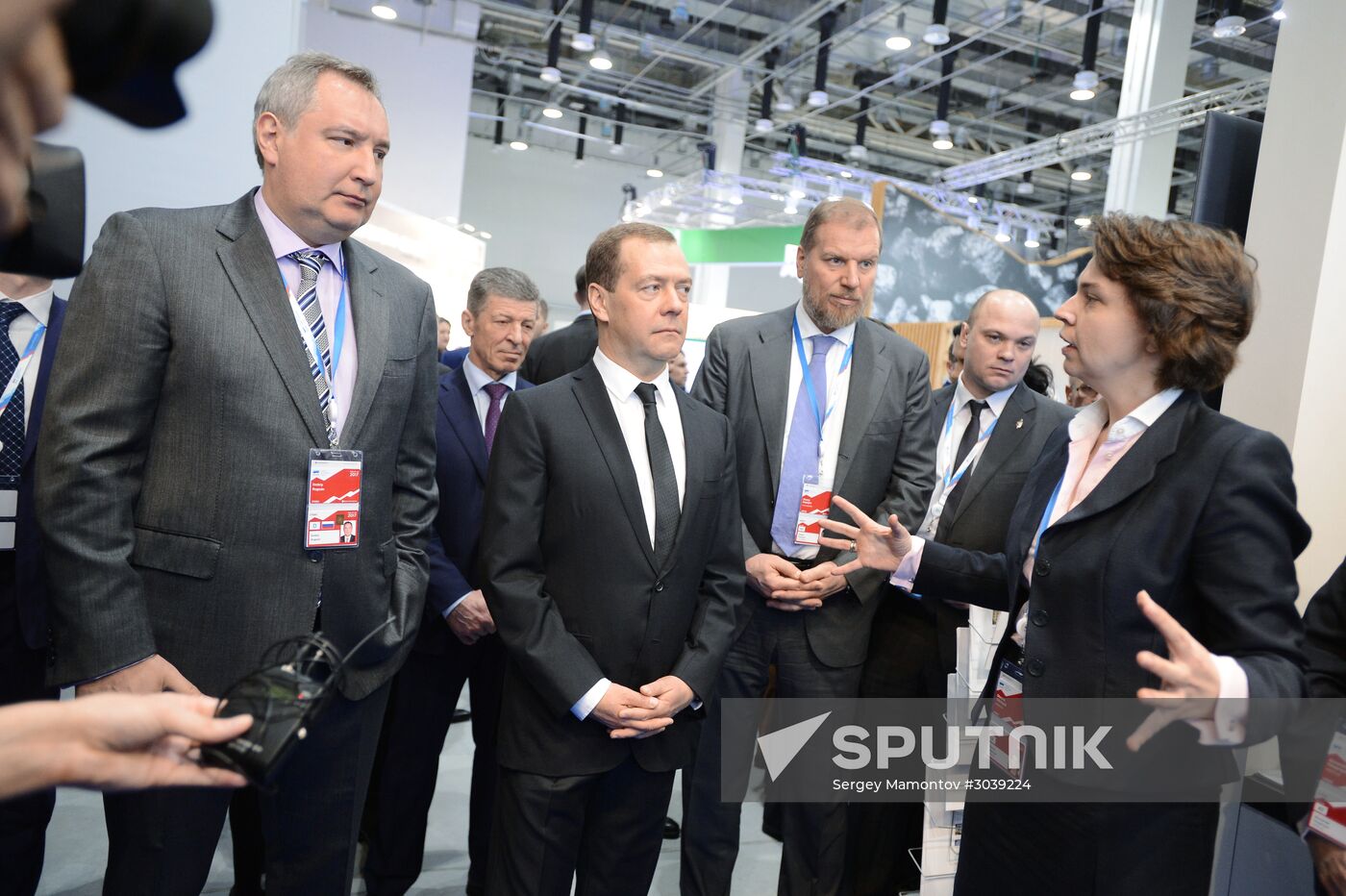 Russian Prime Minister Dmitry Medvedev participates in Russian Investment Forum