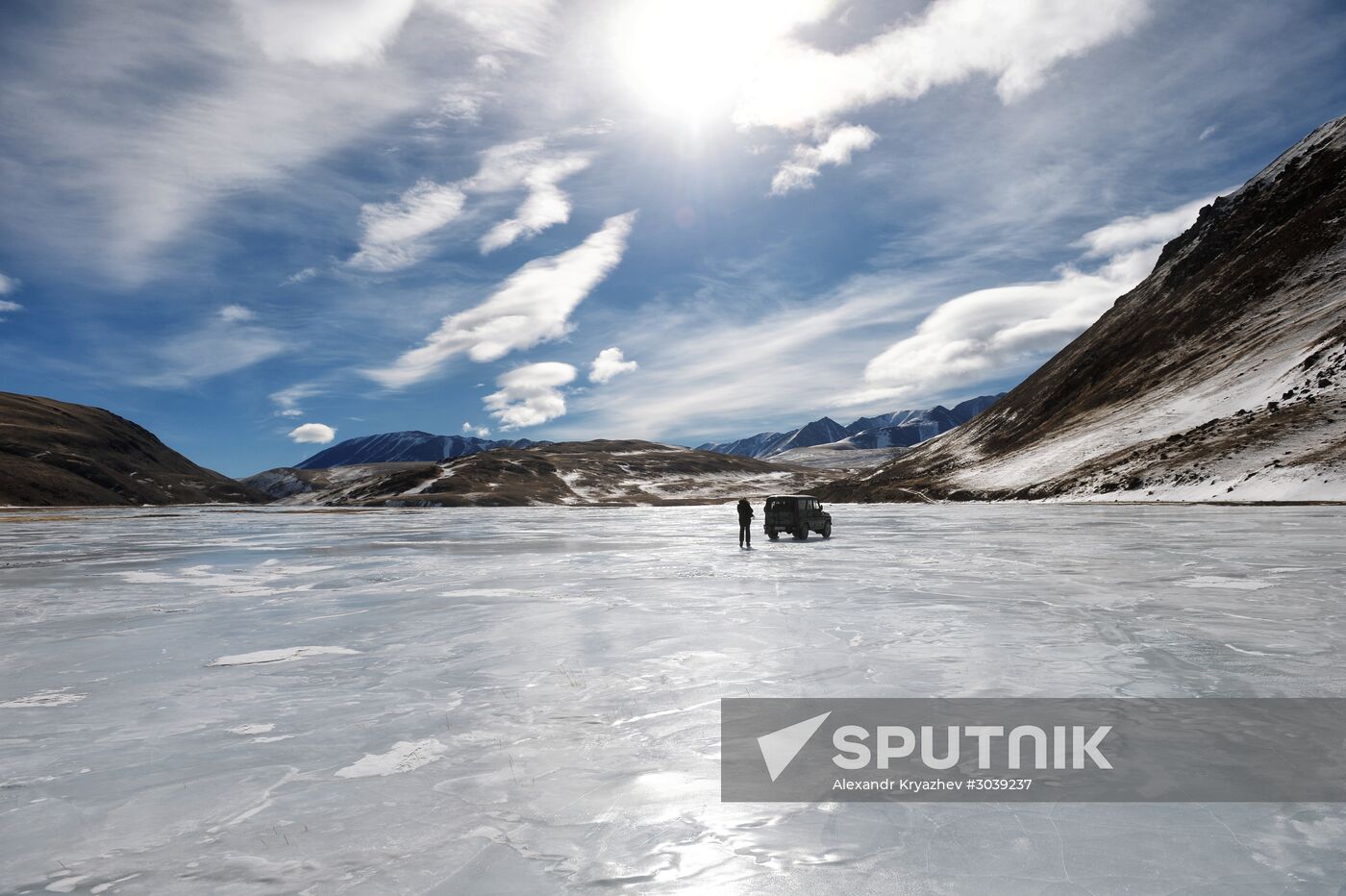 Kosh-Agach district in Republic of Altai