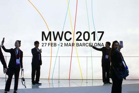 Mobile World Congress expo in Barcelona