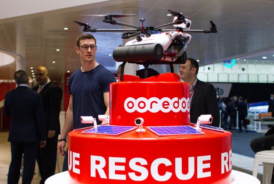 Mobile World Congress expo in Barcelona