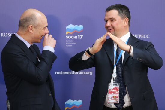 Russian Investment Forum in Sochi. Day One