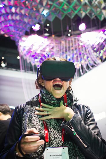 Mobile World Congress expo in Barcelona