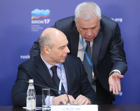 Russian Investment Forum in Sochi. Day One