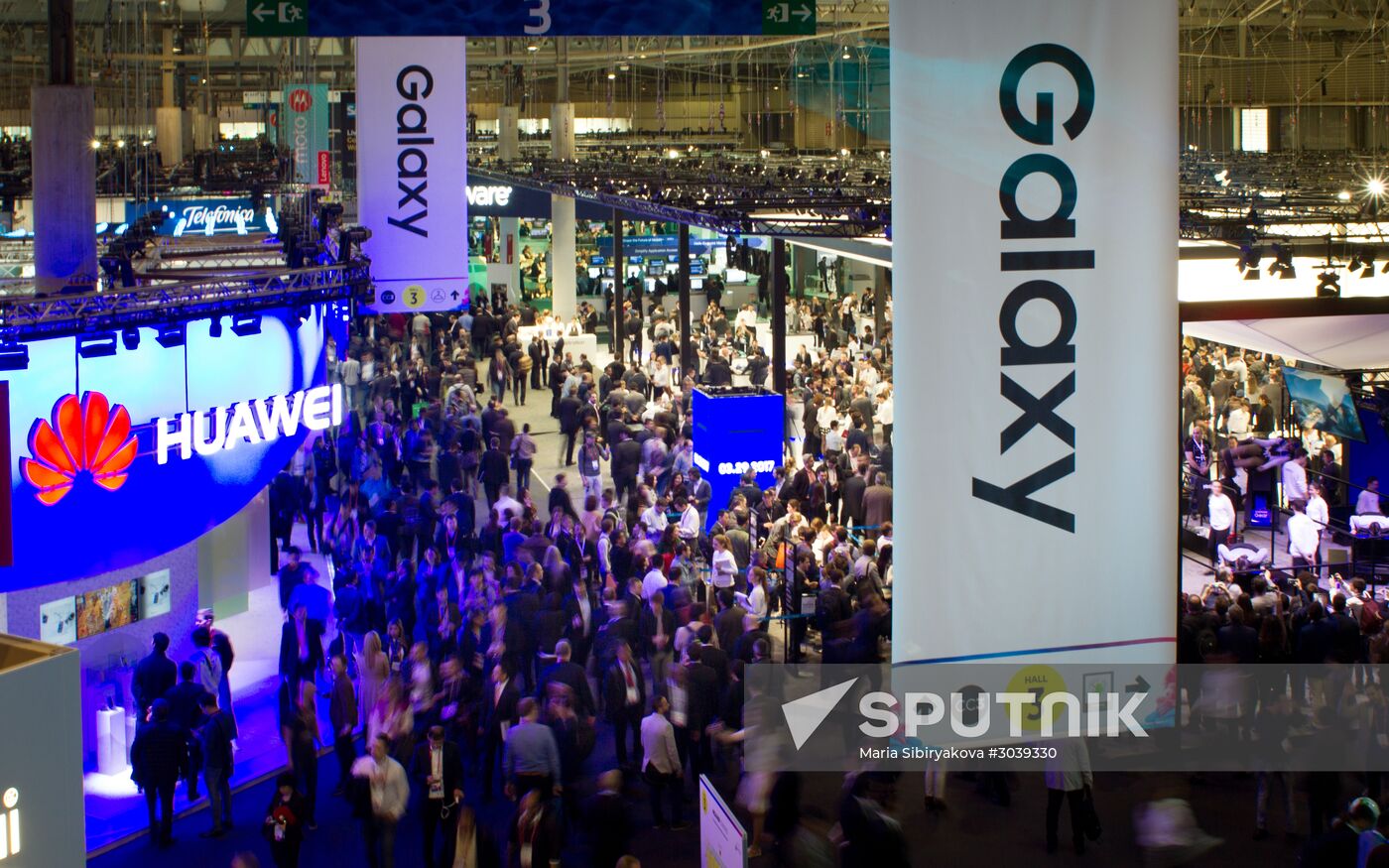 Mobile World Congress expo in Barcelona