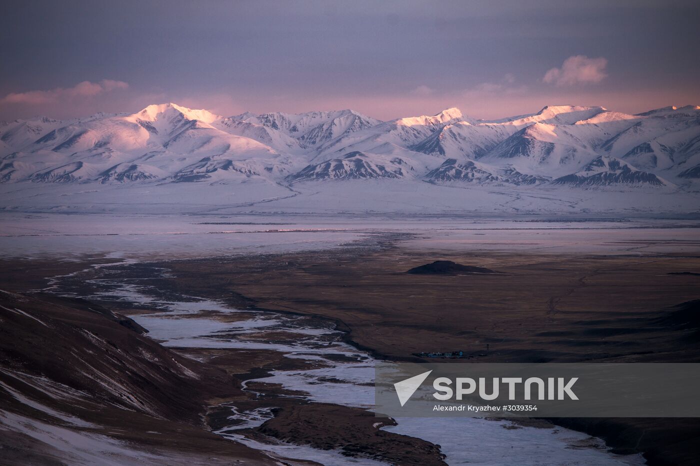 Kosh-Agach district in Republic of Altai