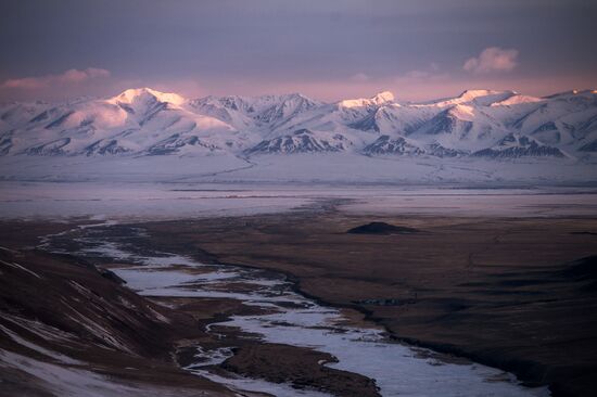 Kosh-Agach district in Republic of Altai