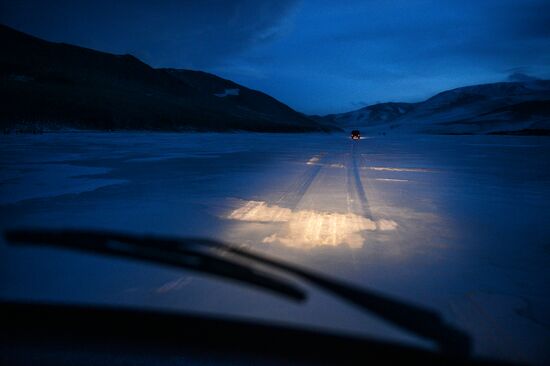 Kosh-Agach district in Republic of Altai