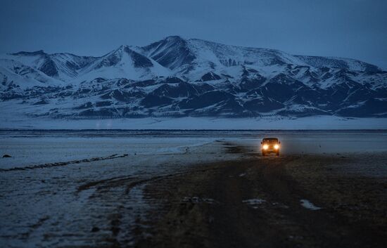 Kosh-Agach district in Republic of Altai