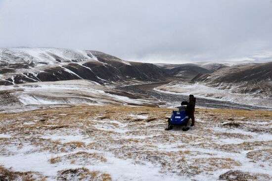 Kosh-Agach district in Republic of Altai