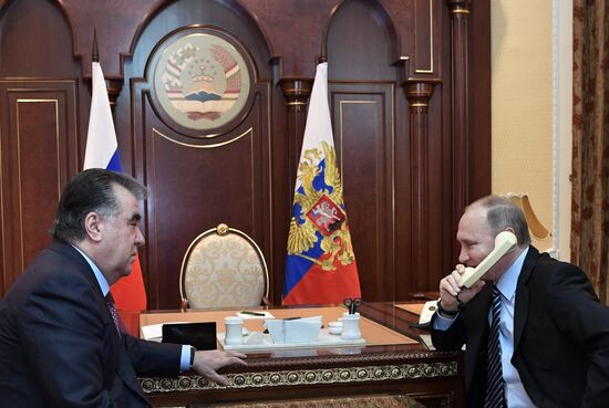 Vladimir Putin pays official visit to Tajikistan. Day two