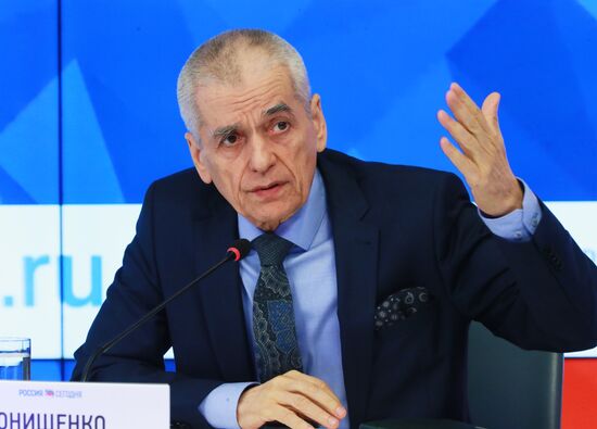 News conference with Gennady Onishchenko, First Deputy Chairman of the State Duma Committee on Education and Science