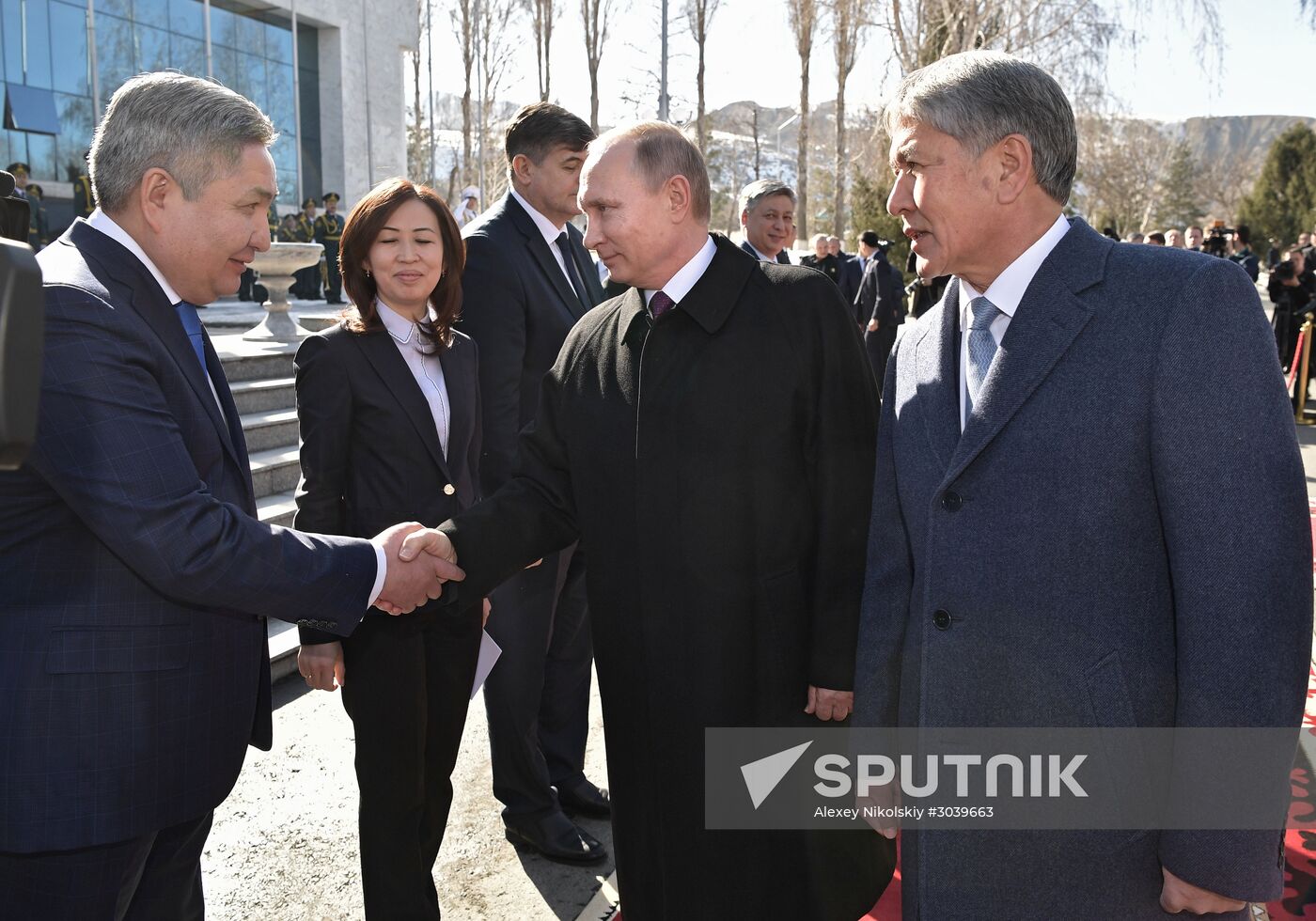 Vladimir Putin pays official visit to Kyrgyzstan\