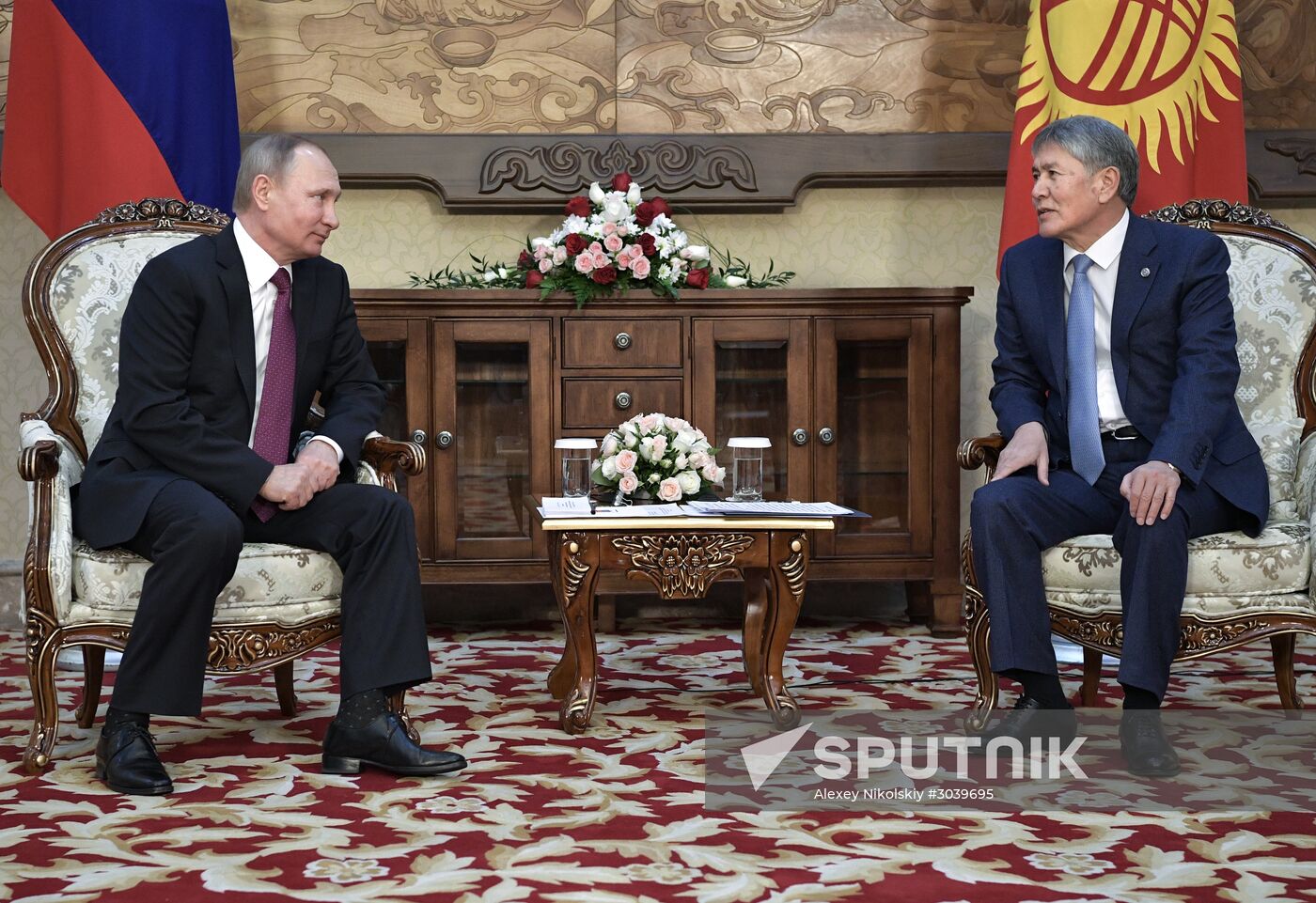 Vladimir Putin pays official visit to Kyrgyzstan